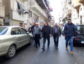 محافظ بورسعيد يكلف بفتح الجراجات أسفل العمارات ببورفؤاد.. صور‎