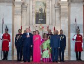 صور.. العالم هذا المساء.. الرئيس الهندى يقيم مأدبة عشاء رسمية للرئيس ترامب والوفد المرافق له.. انطلاق كرنفال "بينش" السنوى فى بلجيكا.. كوريا الجنوبية تكثف إجراءات الوقاية لمنع انتشار فيروس كورونا