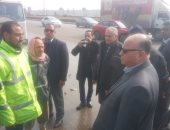 محافظ القاهرة يتفقد إزالة آثار الأمطار ويوجه رؤساء الأحياء التواجد بالشوارع