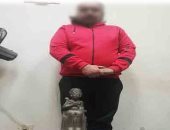 ضبط 400 قرص مخدر وتمثال بحوزة مهرب فى الإسكندرية