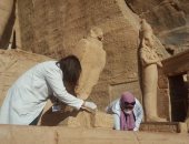 صور.. السياحة والآثار تنتهى من تطوير معبدى أبو سمبل بأسوان