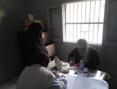 جامعة المنيا: توقيع الكشف على 232 حالة بالقافلة الطبية المجانية بالمحافظة ..صور