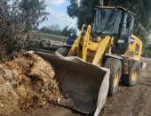 إزالة 44 حالة تعدٍ على الأراضى الزراعية وأملاك الدولة بالبحيرة ..صور