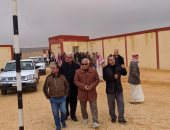 استمرار رفع الطوارئ بمدن ومدارس وسط سيناء لمواجهة أخطار السيول.. صور