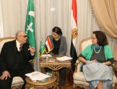 رئيس حزب الوفد يلتقي مندوبة الاتحاد الأوروبي لمناقشة عدد من الملفات