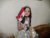 قارئة تشارك "صحافة المواطن" بصور ابنتها الفائرة بملكة جمال الموضة للأطفال