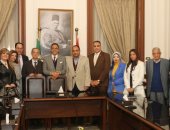 صور.. "إعلام الوفد" تبحث الاحتفال بمرور عام بعد مئوية ثورة 1919