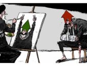 كاريكاتير صحيفة سعودية.. الركود يسيطر على النظام الإيرانى