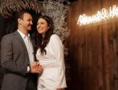 هنادى مهنى خطيبة أحمد خالد صالح فى الحقيقة و التمثيل "اعرف الحكاية"