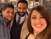 ياسمين عبد العزيز من كواليس تصوير مسلسلها "نحب تانى ليه".. فيديو