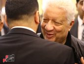 بـ"الأعناق".. أول لقاء بين مرتضى منصور وعماد متعب بعد أحداث القمة.. صور