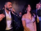  روبي فى وصلة رقص على غناء تامر حسنى بحفل زفاف ابنة مدحت شلبى.. فيديو
