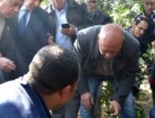 النيابة العامة تعاين موقع حريق خط أنابيب "سولار" بنها 