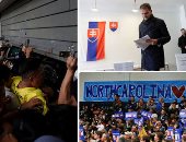 صور.. العالم هذا الصباح.. جو بايدن يفوز بالانتخابات التمهيدية الأمريكية للحزب الديمقراطى بساوث كارولاينا.. إقبال على الصيدليات لشراء الكمامات بالإكوادور خوفا من كورونا.. انطلاق الانتخابات البرلمانية فى سلوفاكيا