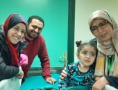صور.. فريق طبى مصرى ينقذ حياة طفلة فى جراحة نادرة بمستشفى جامعة عين شمس