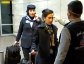 صور..المطارات المصرية ترفع درجات الاستعداد القصوى لمواجهة كورونا ..غرفة عمليات مركزية على مدار الـ 24 ساعة..إلزام جميع العاملين بتنفيذ تعليمات الحجر الصحى واتخاذ المعايير الوقائية فى التعامل مع الركاب  