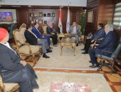 محافظ بنى سويف يستقبل وزيرة التضامن لافتتاح وتفقد مواقع ومنشآت خدمية