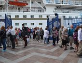 صور.. ميناء الإسكندرية يستقبل 629 سائحا من جنسيات مختلفة