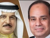 الرئيس السيسى وملك البحرين يؤكدان ضرورة التنفيذ الكامل لاتفاق وقف الحرب فى غزة