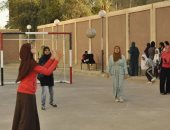 7 فرق طلابية بمدينة طالبات جامعة المنيا تتنافس على كأس مسابقة اليد.. صور