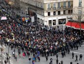 انطلاق الاحتجاجات فى فرنسا بمناسبة يوم العمال للتظاهر ضد قانون التقاعد