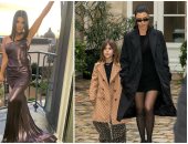 من الكاجوال للسواريه.. كورتنى كاردشيان تخطف الأنظار بإطلالتين أنيقتين فى باريس