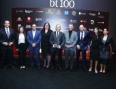 احتفالية bt100 تكرم شركة تطوير مصر ويتسلمها أحمد شلبى الرئيس التنفيذى للشركة
