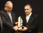 احتفالية bt100 تكرم شركة سيتي إيدج للتطوير العقارى وتسلم الجائزة محمد مكاوي