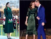 الأخضر يليق بها.. كيت ميدلتون تتألق بإطلالتين رائعتين خلال زيارتها لأيرلندا