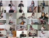 50 صينيًا ينشئون فريقا موسيقيا لعزف الأغانى لمصابى كورونا فى ووهان.. فيديو