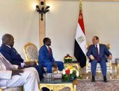 فيديو.. السيسي يستقبل نائب رئيس جنوب السودان ويرحب بتشكيل حكومة الوحدة