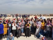 زاهى حواس يتحدث عن أبو الهول والاكتشافات الأثرية أمام هرم خوفو.. (صور)