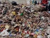 أهالى مدينة الصفا بالمرج يشكون من انتشار القمامة فى شارع  6 أكتوبر