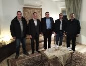 بعثة الزمالك تلبي دعوة عشاء السفير نبيل حبشي بتونس