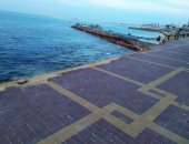 قارئ يطالب بترميم سور كورنيش مرسى مطروح