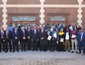 وزير الرى يشهد ختتام فعاليات الدورة التدريبية لرفع قدرات 20 باحث من أبناء حوض النيل