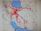 إيران تنشر خريطة تظهر تفشى فيروس كورونا فى جميع محافظاتها.. صور
