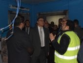 صور.. رئيس جامعة بنها يوجه بسرعة إنهاء تركيب المصاعد الجديدة بالمستشفى الجامعى