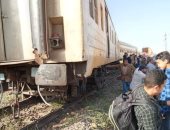 السكة الحديد تعلن عودة قطارات الصعيد بعد رفع القطار الخارج عن القضبان