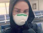 نيكول سابا بـ"الكمامة" خوفا من كورونا.. وتعلق: يا لهوى