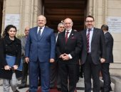 رئيس برلمان تشيلي يشيد بجهود جامعة القاهرة نحو تعزيز العمل المشترك.. صور