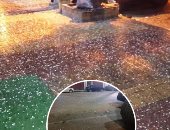 صور.. برق ورعد وثلج.. سقوط أمطار وثلوج على القاهرة الكبرى.. وتقلبات جوية حادة بالإسكندرية.. والأرصاد تحذر من طقس غير مستقر اليوم.. والصرف الصحى تتحرك إلى أماكن تمركز سيارات شفط المياه وترفع درجة الاستعداد
