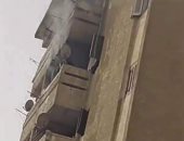 إصابة زوجين في حريق شقة بالعاشر من رمضان