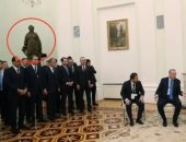 وقوف أردوغان تحت تمثال امبراطورة روسية سفكت دماء الأتراك يثير الجدل
