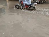 شكوى من تراكم مياه الصرف والأمطار بقرية سيف الدين بدمياط