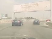 فيديو.. اعرف الحالة المرورية أعلى الطريق الدائرى من التجمع إلى المنيب