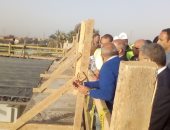 وزير النقل يتابع أعمال تنفيذ محور سمالوط فى المنيا بتكلفة 1.5 مليار جنيه