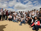 صور.. فوج من أبناء المصريين بالخارج يزور محمية وادى الريان فى الفيوم