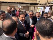 رئيس الهيئة الوطنية للصحافة يتفقد اللجان الانتخابية بدار الهلال