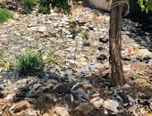 قارىء يشكو من انتشار القمامة والروائح الكريهة من مصرف سخا بكفر الشيخ